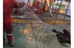 China X-TEND Balustrade Railing Stainless Steel Webnet Wire Mesh 60 Degree Angle supplier