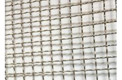 China Powerful Curly Custom Weave 304 Stainless Steel Wire Mesh For Mining Screens supplier