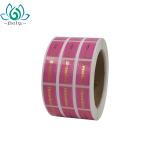 Printed Self Adhesive Silver Foil Paper Hot Stamp Label gold hot foil labels for sale