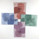 CDR AI PSD PDF Design File Bath Salt Mylar Bags for Cosmetics Sachets Customized for sale