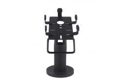 China Black POS Swivel Credit Card Stand Adjustable POS Machine Device 270 Degree supplier