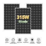 19.8%-22.5% Panel Efficiency All Black Pannelli Fotovoltaici Mono PV Solar Panels for sale