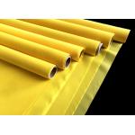 Yellow Color 150 Screen Printing Mesh Monofilament Polyester Bolting Plain Weave for sale