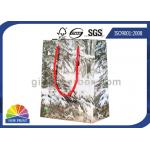 Reusable Printing Ivory Paper Gift Bag for Cosmetic Skin Care Packaging for sale