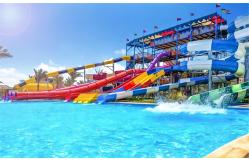 China Attraction Kid Water Park Slide 5m Width For Swimming Pool supplier