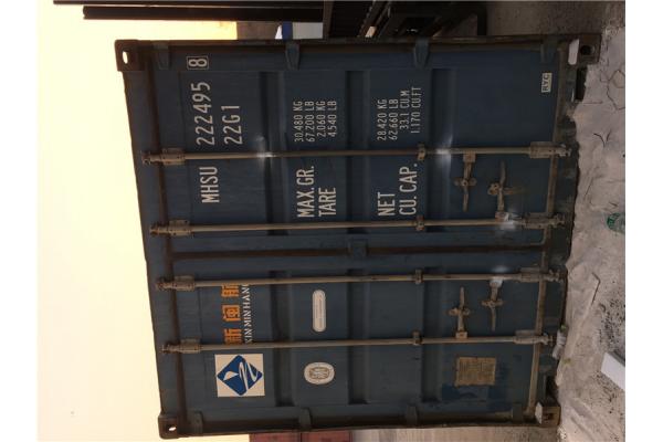 Second Hand 20 Foot Sea Container , Empty Shipping Containers