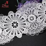 Wholesale Lace Trim Stretch Lace Trim Flat Lace Trim Flower Embroidery for sale