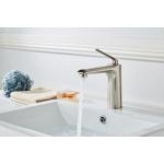 Antibacterial Antifouling 314SUS Countertop Basin Faucet