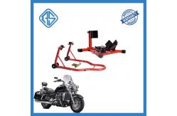China Appendix Movable Motorcycle Stand Cart Front And Rear Paddock Stand Set supplier