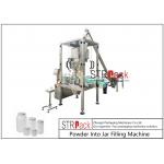 Automatic Jar Powder Filling Machine 50L Hopper For Pharmaceutical Foodstuff for sale