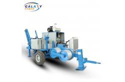 China 60KN 2.5km Hydraulic Cable Puller With Water Cooling System Stringing Equipment supplier