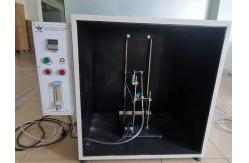 China NFPA 701-2004 Vertical Burning Performance Test Equipment For Toys supplier