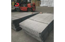 China High Strength Expanded Metal Wire Mesh Diamond Stretch Perforated Metal Mesh supplier