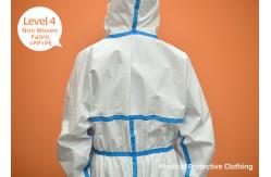 China Long Term Resistant Surgical Protective Gown / Disposable Isolation Clothes supplier