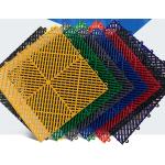 UV Resistant Interlocking Gym Floor Tiles Moisture Proof Sports Rubber Mat