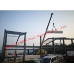 Prefabricated Q345B Column Industrial Metal Buildings With FASEC Prefab - I Panel Cladding For Warehouse for sale