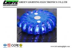 China 35hrs Working Time Led Flashing Warning Lights Rechargeable 9 Kinds Lighting Modes supplier