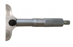 China 0-100mm Mechanical Depth Micrometer Instrument Deep Gauge Micrometer supplier