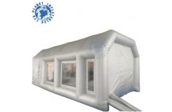 China 7 M Grey Inflatable Spray Booth Water Resistance With Storage Bag supplier
