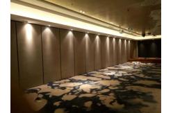 China Operable Wood Folding Movable Partition Walls for Office Soundproof supplier