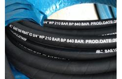 China SAE R9 4 Wire Hydraulic Hose , Spiral Reinforced high pressure flexible hose supplier