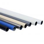 28mm Colorful PE/ABS Coated Lean Tube With Connector For Flexible Assembly Worktable for sale