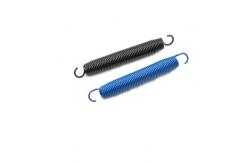 China Metal Single Loop Ends Extension Springs Customized Size supplier