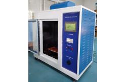China Electronic Glow Wire Flammability Test Apparatus Horizontal Burning Tester Chamber supplier