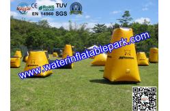 China Game Inflatable Paintball Bunker , Paintball Inflatable Bunkers supplier