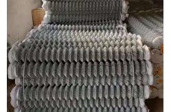 China Galvanised Chain Link Fence Privacy Screen 900mm X 50mm X 2.5mm supplier