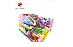 China Custom Moisture Proof Snack Packaging Bag Shiny Finish Gravure Printed Aluminum Foil Design supplier