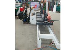 China 7.5KW 400mm Twin Blade Circular Sawmill Sliding Table Saw Machine Diesel Powered supplier