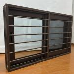 Aluminum Sliding Window Customized Window Double Temper Glass Good Sound Insulation for sale