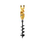 Hydraulic Ground Auger With Single Pin Hitch And 2 Output Shaft 100mm - 400mm Dia for sale