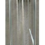 Galvanized Rib Lath Mesh For Plaster Walls / Galvanised Metal Mesh Lath for sale