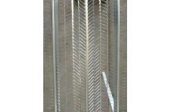 China Galvanized Rib Lath Mesh For Plaster Walls / Galvanised Metal Mesh Lath supplier