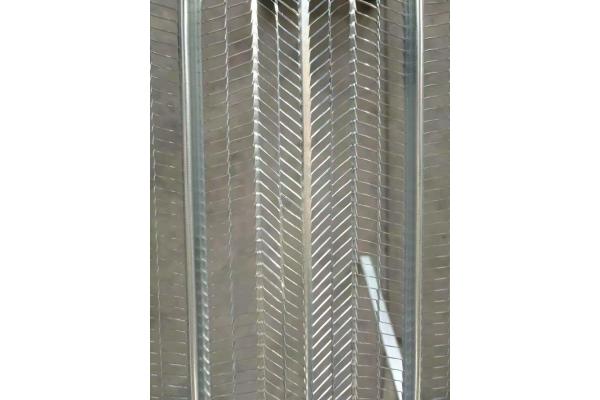 Galvanized Rib Lath Mesh For Plaster Walls / Galvanised Metal Mesh Lath