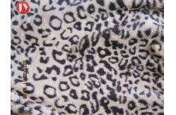 China Customized Clothing Home Textile Plush Toy Fabric Knitted Printing Leopard Animal Polyester supplier