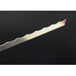 High Hardness HRC58 Wavy Industrial Cutter Blade 440C Stainless Steel Material for sale