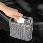 Buling Buling Diamond Selling Creative Portable Car Trash Can for sale