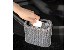 China Buling Buling Diamond Selling Creative Portable Car Trash Can supplier