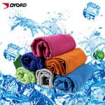 Rapid Cooling Custom Gym Towel Environmental Friendly Dging Processed Soft for sale