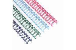 China Spiral Twin Loop Binder 2:1 Double Wire Binding Notebook Calender Use supplier