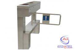 China Entrance And Exit Automatic Swing Barrier Gate Intelligent Stainless Steel supplier