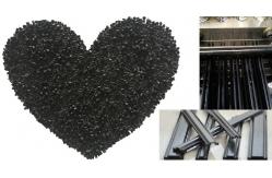 China Nylon 66 Extrusion Plastic Material Polyamide Granules Heat Insulation Profile supplier