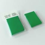Polypropylene Solid Mini Green Card Sleeves 62x89mm CPP Material
