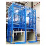 Fully Caged Cargo Lift 3m 5m 7m 9m Hydraulic Freight Elevator For Warehouse for sale