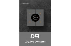 China Konb Style Dimmer Smart Switch Zigbee 3.0 APP Control Aluminum Alloy Panel supplier