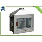 ISO 11925-2 Single Flame Source Tester with Stainless Steel Chamber for sale