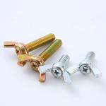 Butterfly Wing Bolt DIN316 Carbon Steel Hand-Turned Disc Bolts for Easy Installation for sale